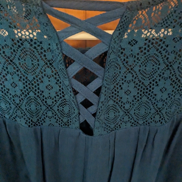 Navy Blue Dress Size XL - Picture 4 of 5